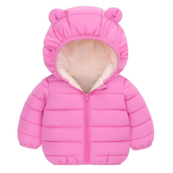 Teddy Hooded Puffer Jacket for Girls