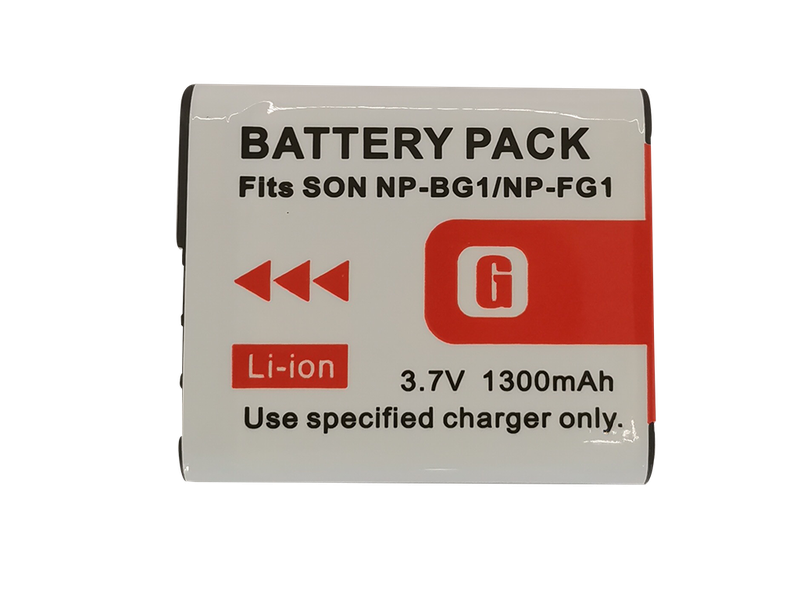 1300mAh Lithium-Ion Battery Pack for Sony NP-BG1 / NP-FG1 Camera
