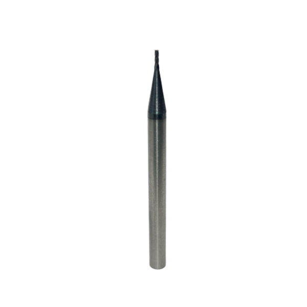 Tungsten Carbide HRC45 End Mill Cutter - 4 Flutes - D1 x 3 x D4 x 50L