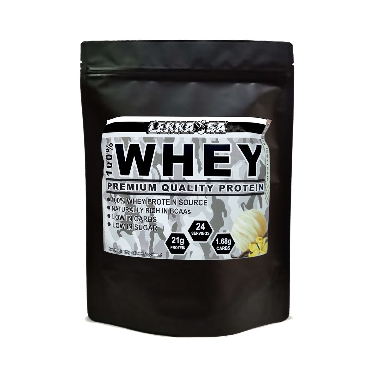 Lekka SA 100 Whey Protein Concentrate 720g Vanilla Buy Online