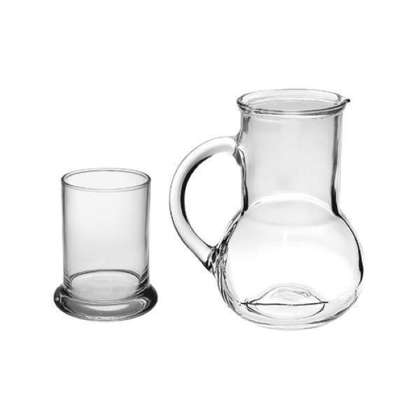 Jug &amp; Tumbler 2 Piece Set Glass Oasis 98328