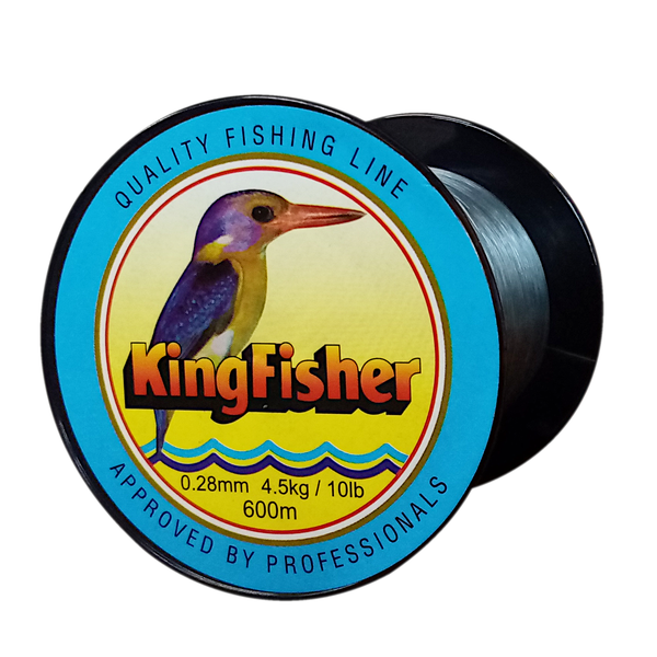 Kingfisher Nylon Fishing Line 4.5KG/10Lb .28MM Colour Green 600m Spool