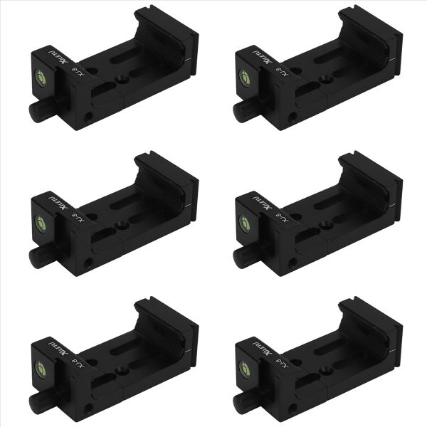 Xiletu Xj-8 Tripod Head Bracket Mobile Phone Holder Clip Black