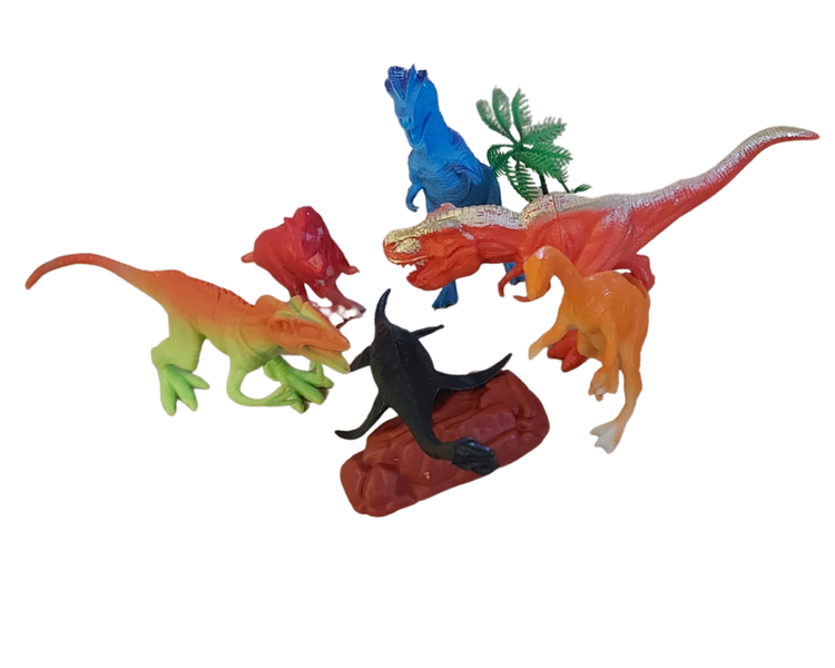 Dinosaur 6 Pack full of colour Animal Toys