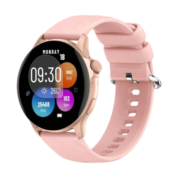 Multi-Sport 1ATM Waterproof Smart Watch With AI Voice Assistant - Pink