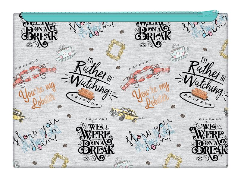 Friends - Marl Unfilled Pencil Case