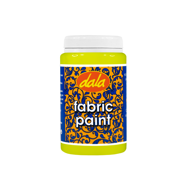 Dala Fabric Paint Neon Yellow 250ml