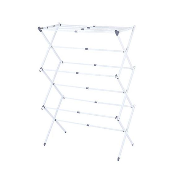 Household Floor-Standing Foldable X-Shaped Clothes Drying Rack