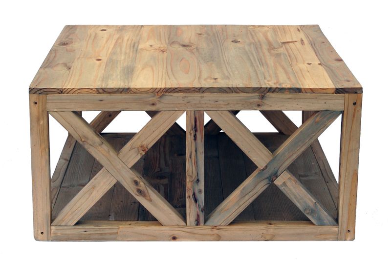 GC XA9090 Large Square Coffee Table for Living Room Or Patio