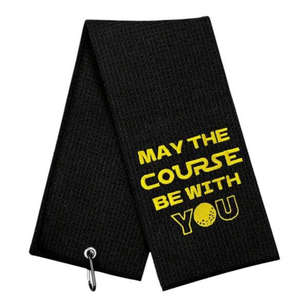 Golf Towel - May The Course Be With You
