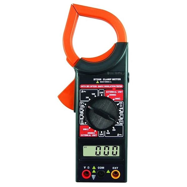 Digital Clamp Meter,ANENG DT266 LCD 1999 Count True RMS Professional ( GD)
