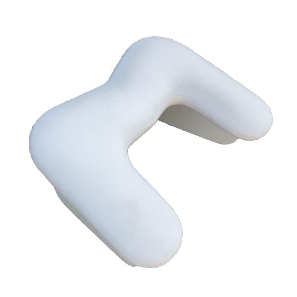 White U-Shaped Nail Armrest Manicure Hand Rest Pillow