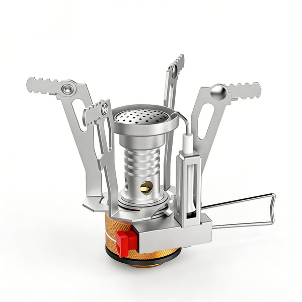 Outdoor Camping All-In-One Ultra-Small Mini Burner - 4-Claw Furnace