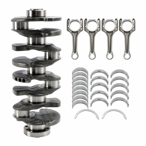 Crankshaft &amp; Bearing &amp; Rod for Audi A3 Q3 TT VW GTI 06H105021M EA888 Gen2