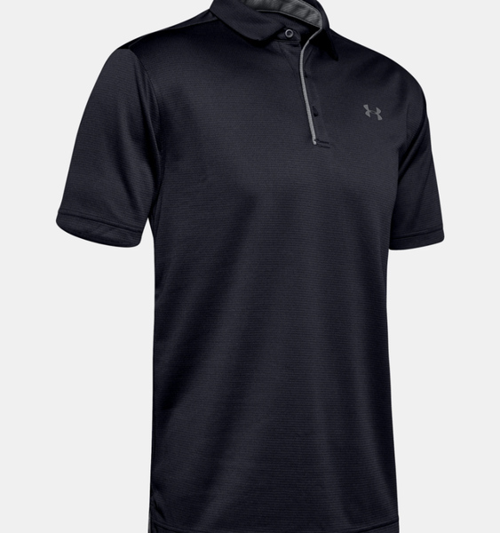 Under Armour Men's Tech Polo - Black