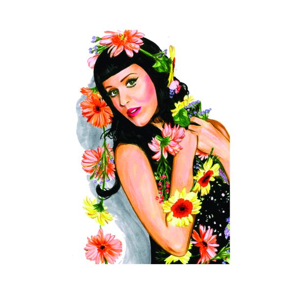 Pretty Flower Katy - A1 Poster