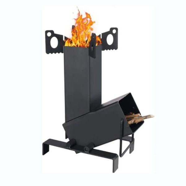 Lifespace Portable Camping Rocket Stove with Storage Bag