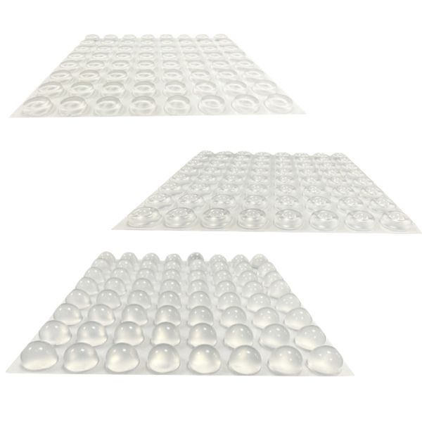 Home DIY Shock-Absorbing &amp; Anti-Collision Silicone Pads 328 Pieces
