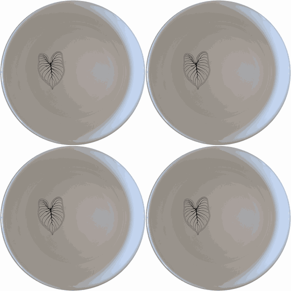 Caladium Bicolor Bowl Set of 4 - Range 1