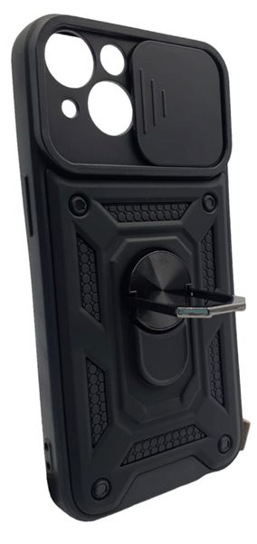Military Smartphone Case With Camera Cover For Apple iPhone 15 Plus