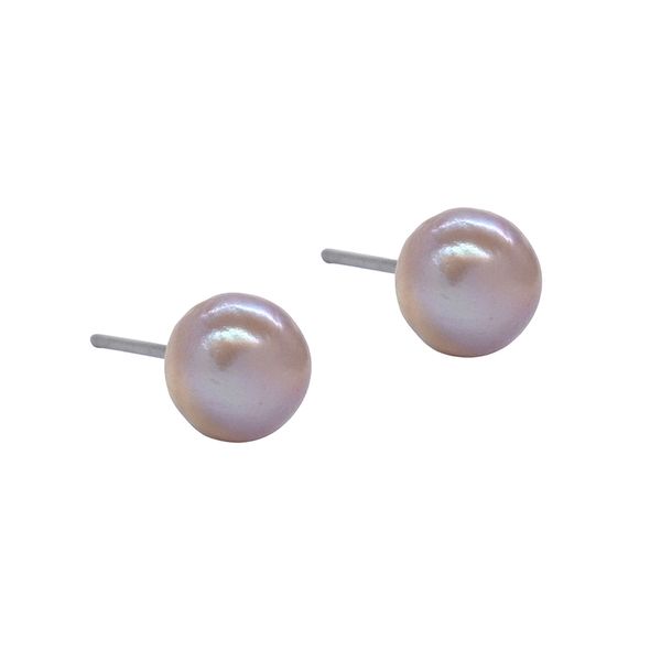 Lily &amp; Rose Freshwater Pearl Earring Stud - Stainless Steel Pin