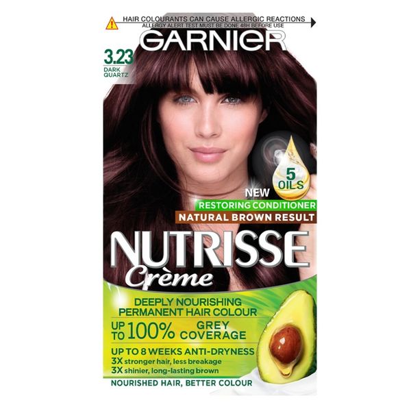 Garnier Nutrisse Permanent Hsir Dye 3.23 Dark Quartz