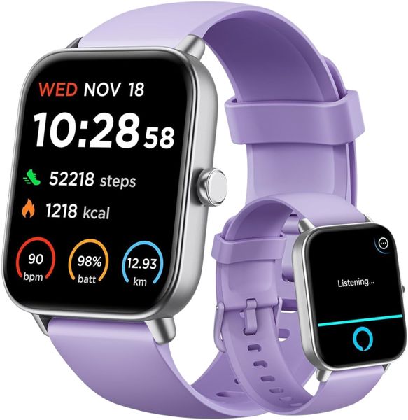 Smart Watches Women for Android &amp; iPhone, Alexa Built-in, 1.8
