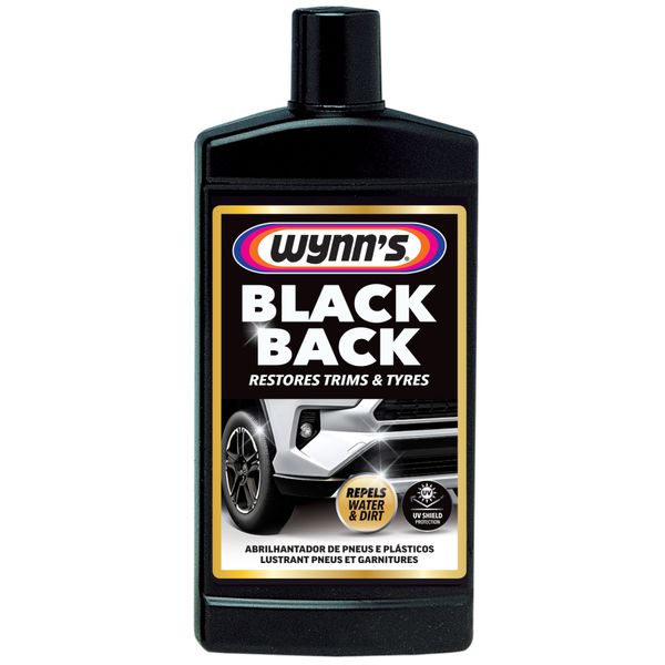 Wynn's Black Back Trim, Tyres &amp; Bumper Black