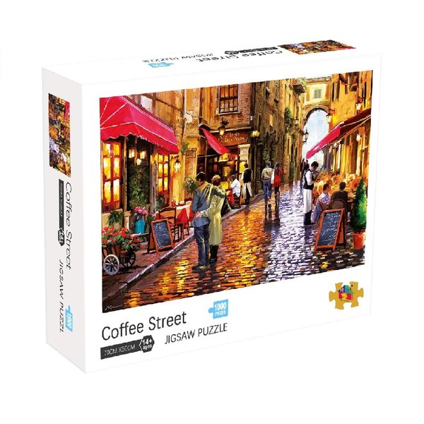 1000 Pieces Jigsaw Puzzles for Adults - Coffee Street