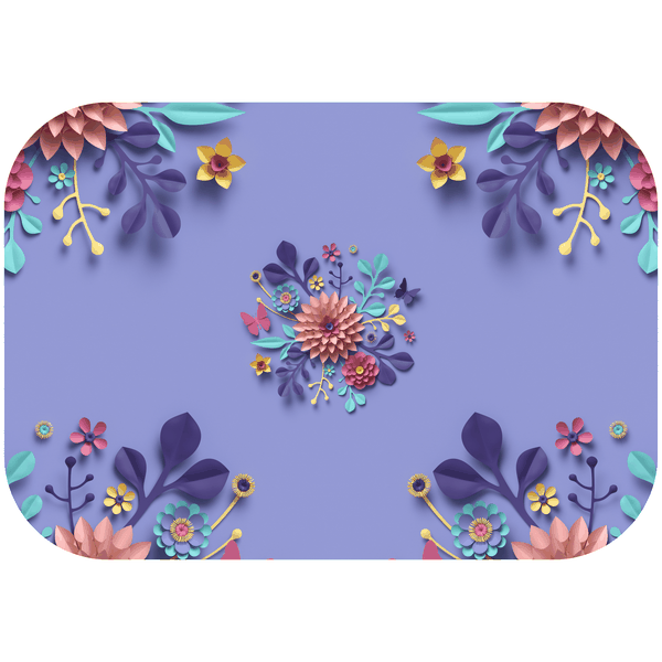 3D Purple Printed Mouse Pad image