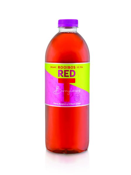 6 x 1.5l Red T- Organic Rooibos Ice Tea - Berrylicious