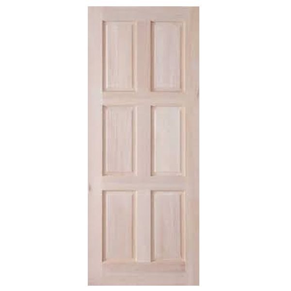Hardwood Door 6 panel