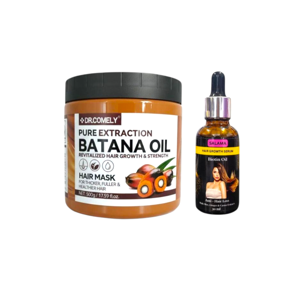 Pure Batana Oil Hair Mask with Biotin Oil for Hair growth