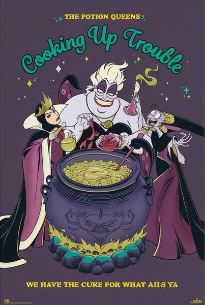 Disney (Villains) Poster
