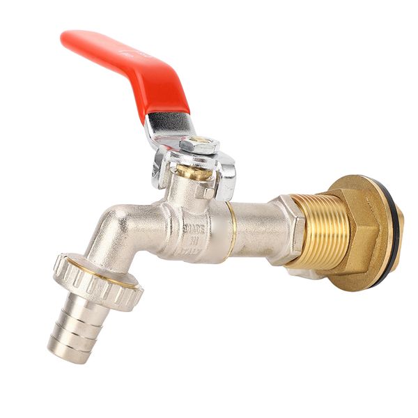Brass Water Pipe Connector 1/2in Female Thread