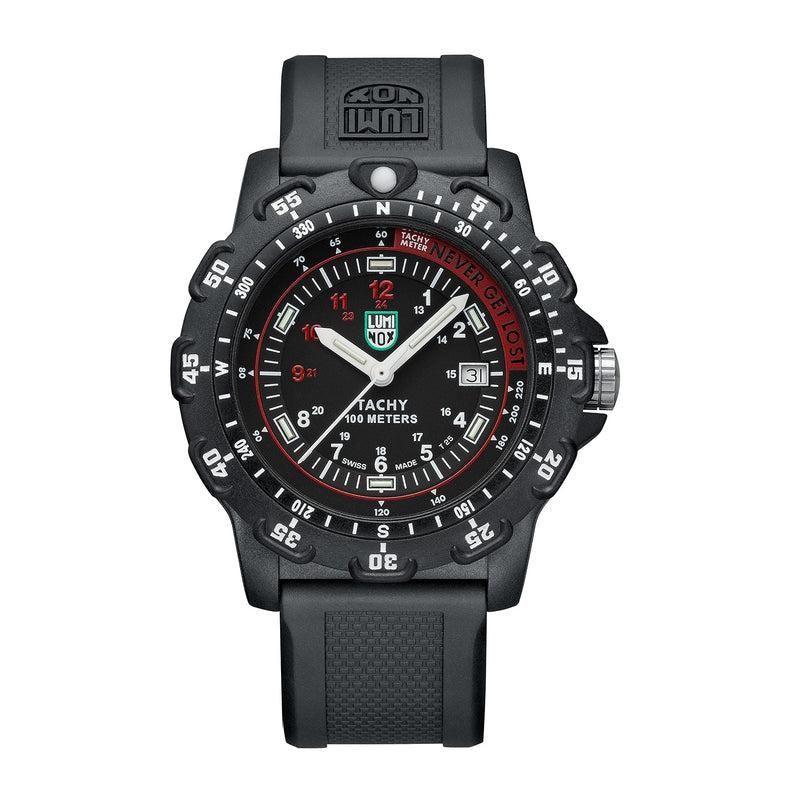 Luminox Never Get Lost Carbonox Mens Black Rubber Strap Watch - X2.2421 ...