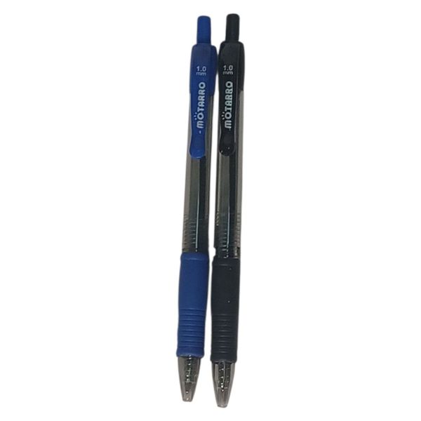 SMTE - Ball Point Pen Set of 2 Black and Blue
