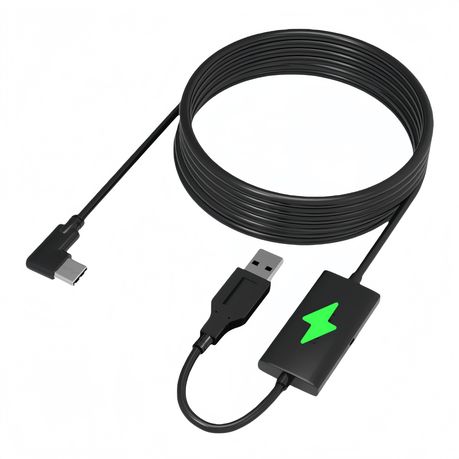 16FT Link Cable With Separate Charging Port for Uninterrupted Power Image