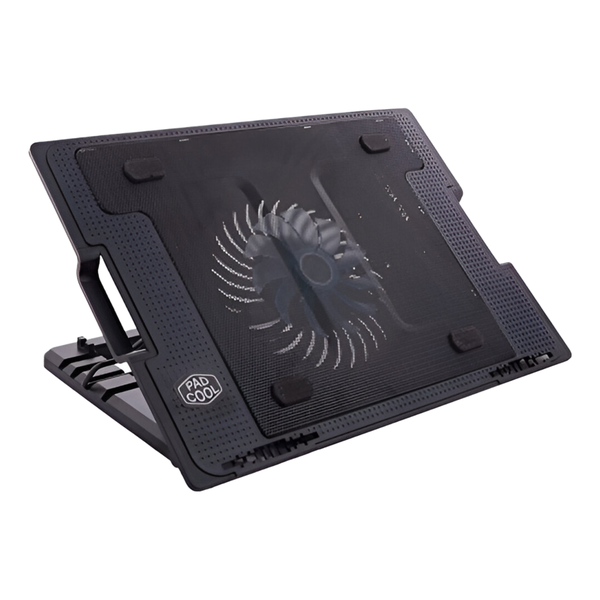 5 Adjustable Angles Laptop Cooling Stand with Ultra-Quiet Fan