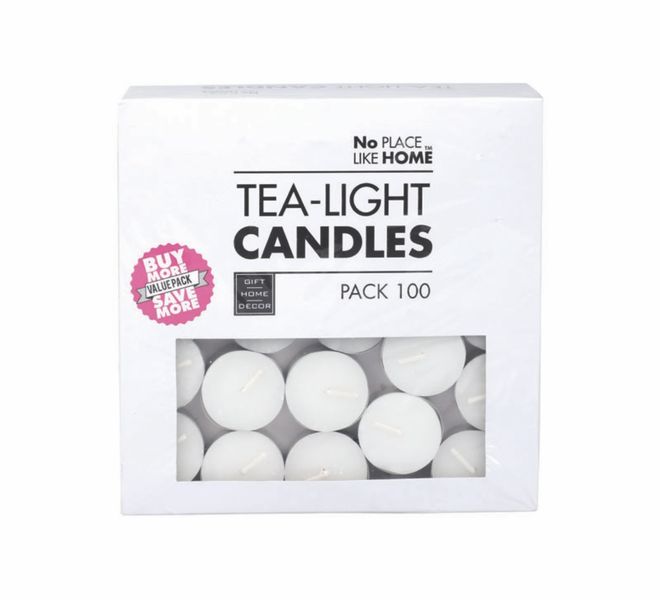 Tea Light Candles - 3.5cm - Pack Of 100