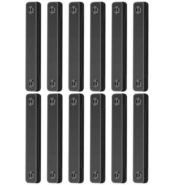 12 Piece Magnetic window screen clips, adhesive magnetic strips for cabinet