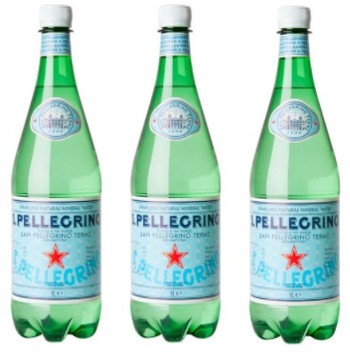 San Pellegrino Sparkling Water Plastic Bottle 1Lt 3 Pack Shop