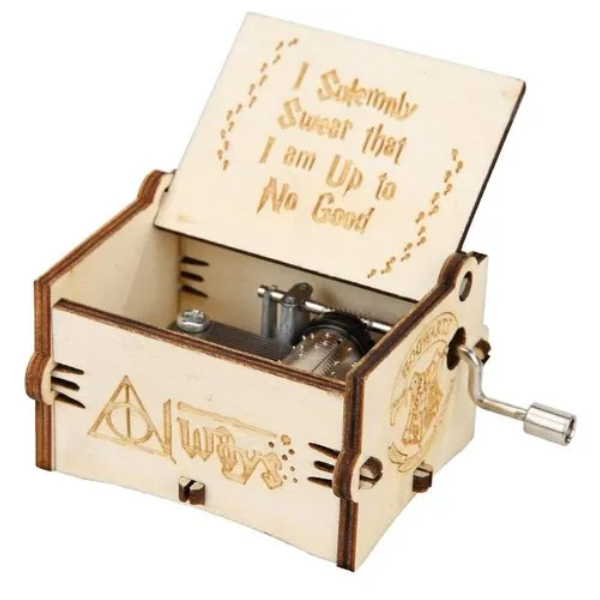 Music Box Harry Potter White