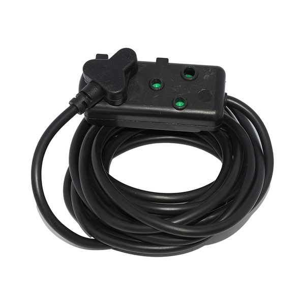 Extension Lead 3Mx1.0Mm Black