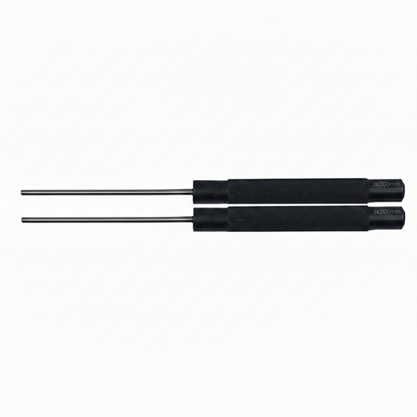 Garvin 3mm x 200mm Parallel Pin Punch - Precision Tool for Pin - 2 Pack