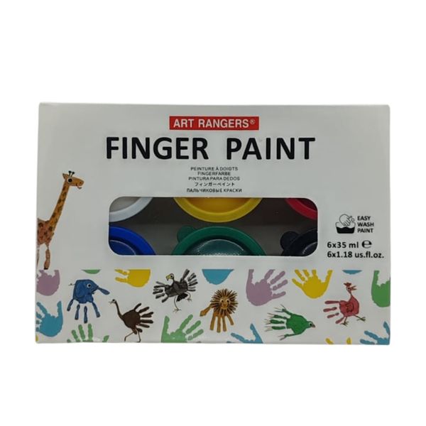 Art Ranger Finger Paint 6x30ml