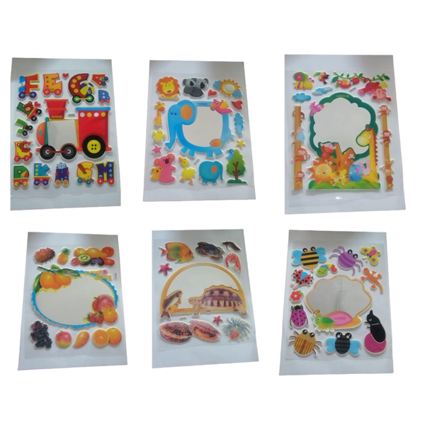 Kid's Stickers - Pack of 6