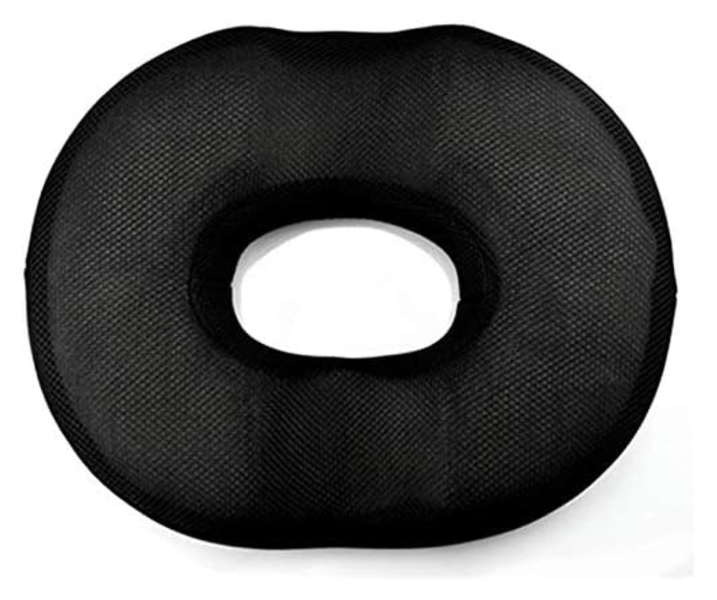 Ventilated Memory Foam Donut Seat Cushion For Pain Relief