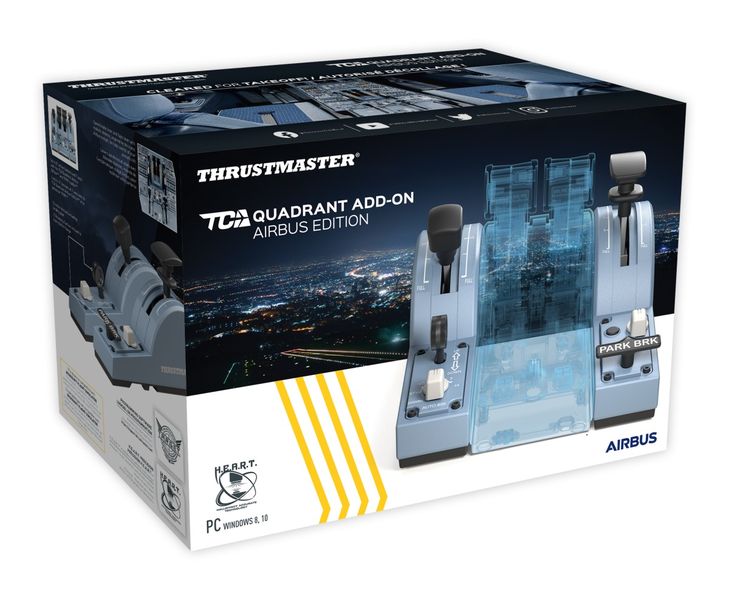Thrustmaster TCA Quadrant Add On Airbus Edition