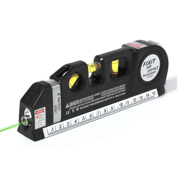 Laser Level Ruler Multifunctional Household Infrared Decoration Level Tool